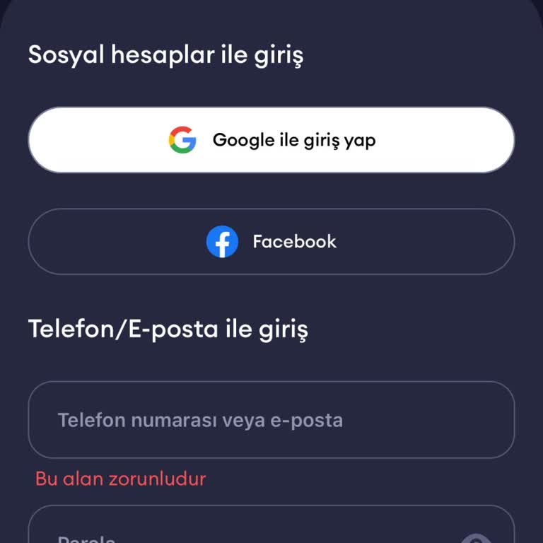 Şikayetvar Uygulamasında Face ID Eksikliği