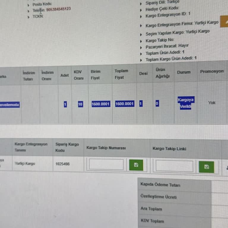 Sipariş Takip Sorunu Ve İletişim Eksikliği