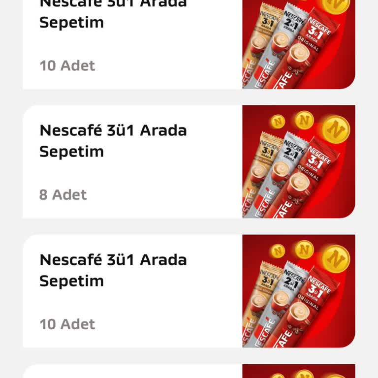 Nescafe Puanlarıyla Kahve Almanın Zorluğu