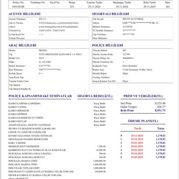Koru Sigorta İle İletişim Sorunları Ve Mağduriyet