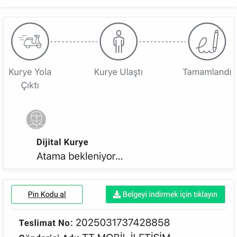 Dijital Kurye Bekleyişi Ve Müşteri Hizmetleri Sorunu