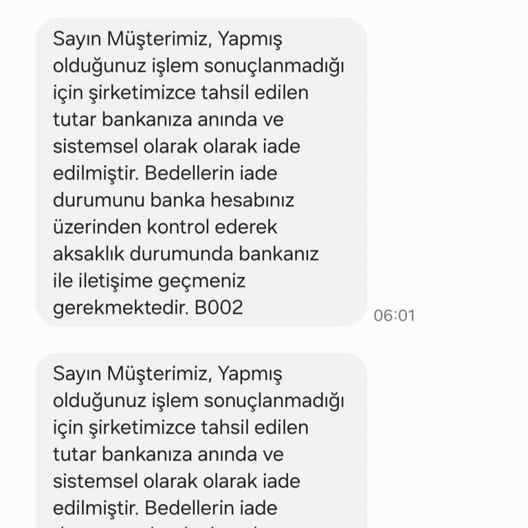 TCDD Bilet İadesi Ve Pos Cihazı Sorunu