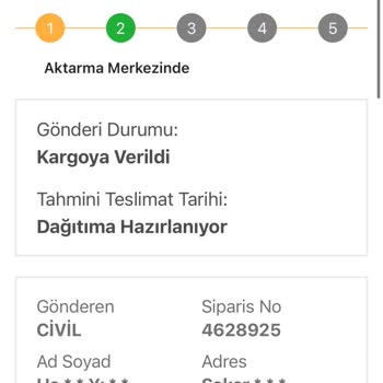 Uzun Teslimat Süresi Ve Kargo Firması Sorunu