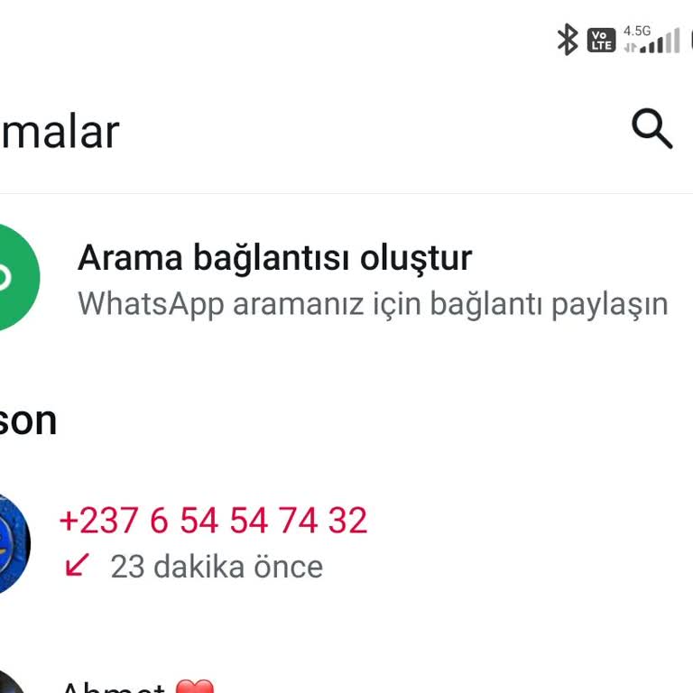 WhatsApp Üzerinden Gelen Rahatsız Edici Yabancı Arama