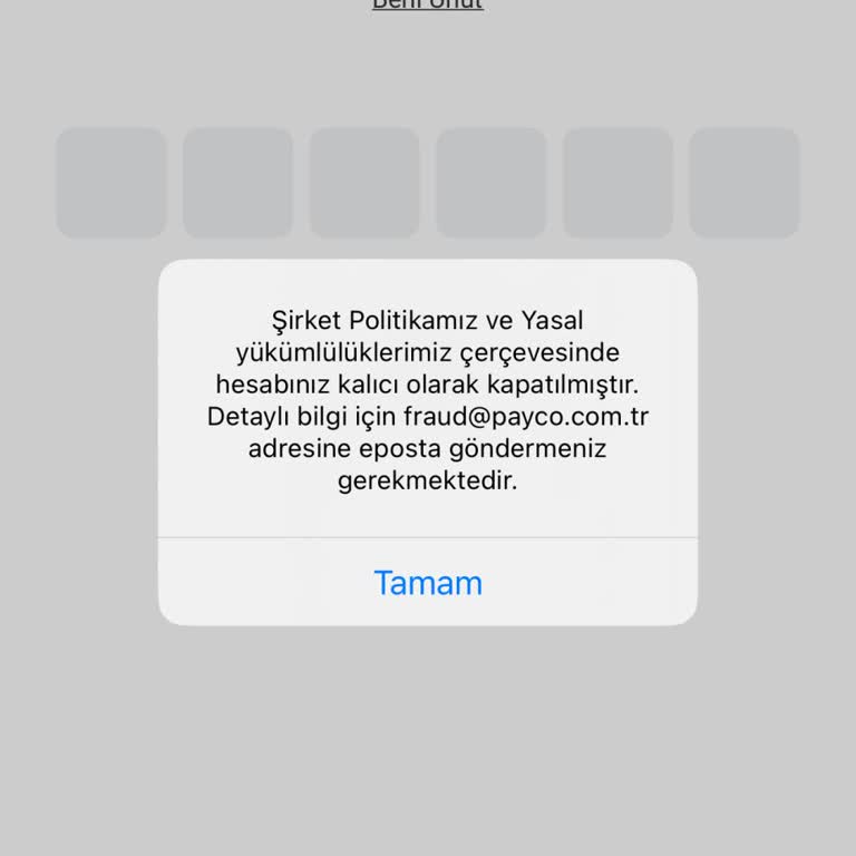 Hesabımın Haksız Yere Kapatılması Ve İletişim Eksikliği