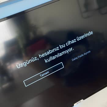 Smart TV'de Platform Erişim Sorunu