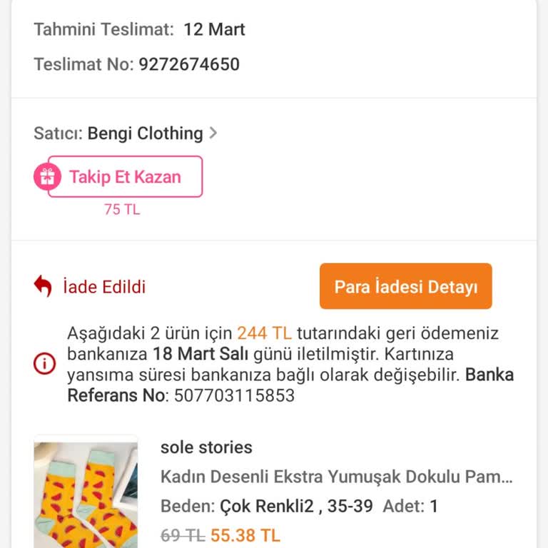 Kargom Gelmedi Üstüne Siparişim İptal Edildi