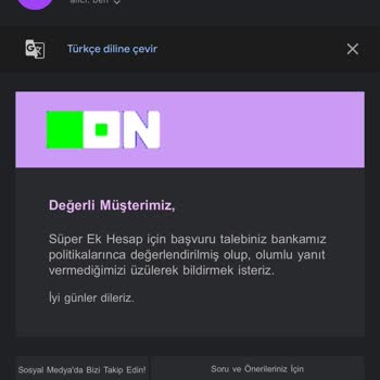 Yanıltıcı Kampanya Ve Eksik Hizmet: On Dijital Bankacılık Deneyimi