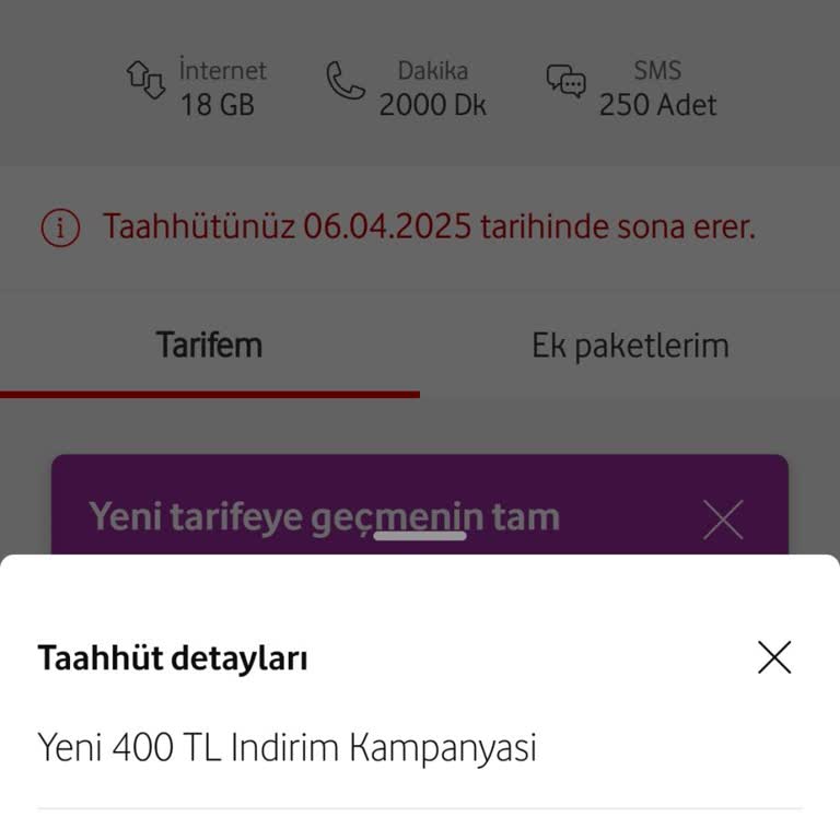 Yanıltıcı Taahhüt Tarihi Bilgilendirmesi