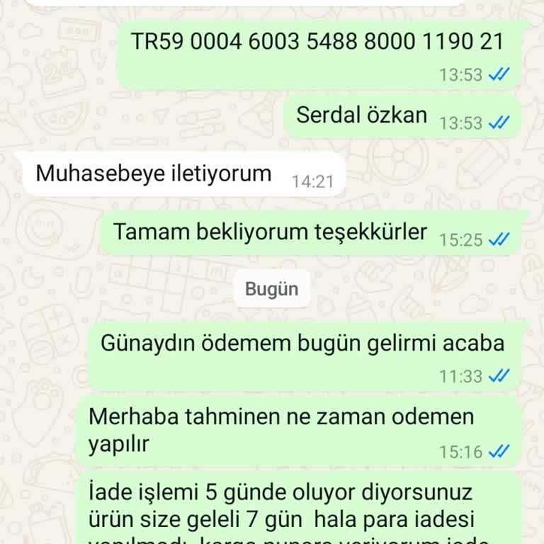 İade Sürecinde Yaşanan Sorunlar Ve Güven Eksikliği