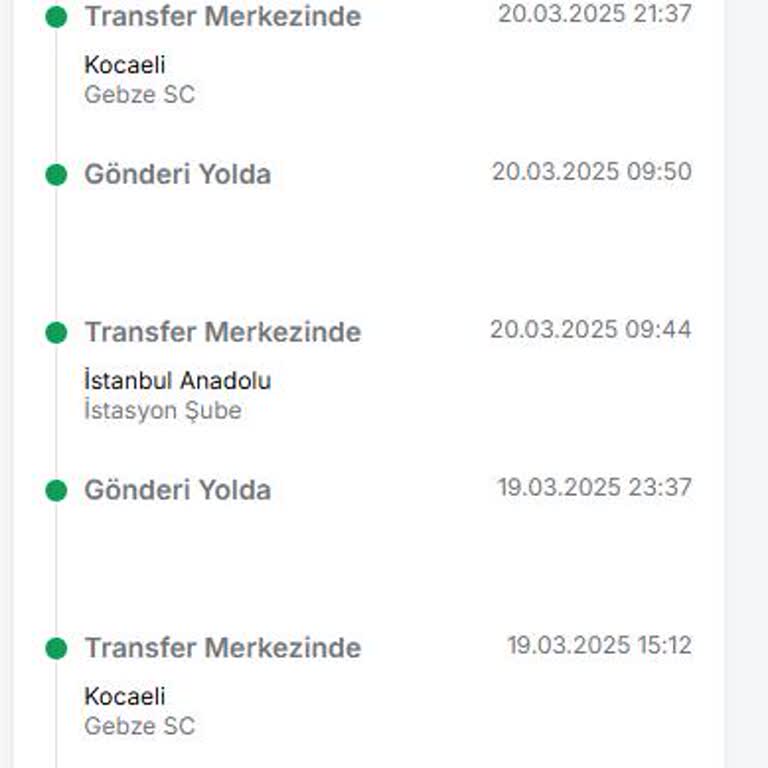 Trendyol Express Kargo Döngüsü: Teslimat Sorunu