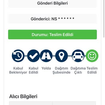 Verar Kargo Siparişim Kayboldu Güven Sıfır