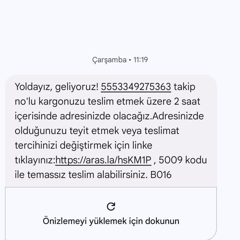Aras Kargo Teslimatında İletişim Sorunu Ve Gecikme