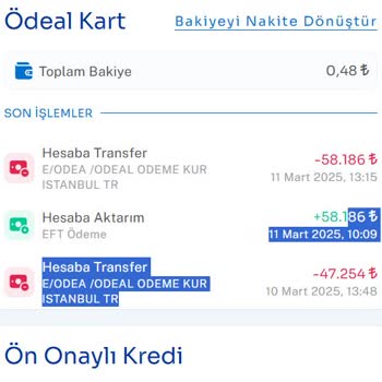 Ödeal Pos Cihazıyla Yaşanan Para Transferi Sorunu