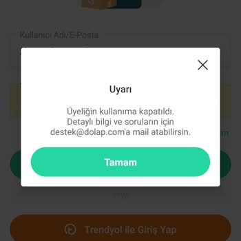Hesap Kapanması Ve Ürün Kaldırma Sorunu