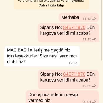 Kargo Süreci Ve İletişimde Yaşanan Aksaklıklar