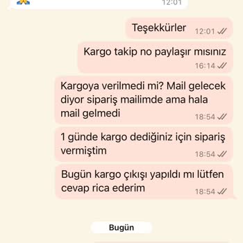 Kargo Süreci Ve İletişimde Yaşanan Aksaklıklar