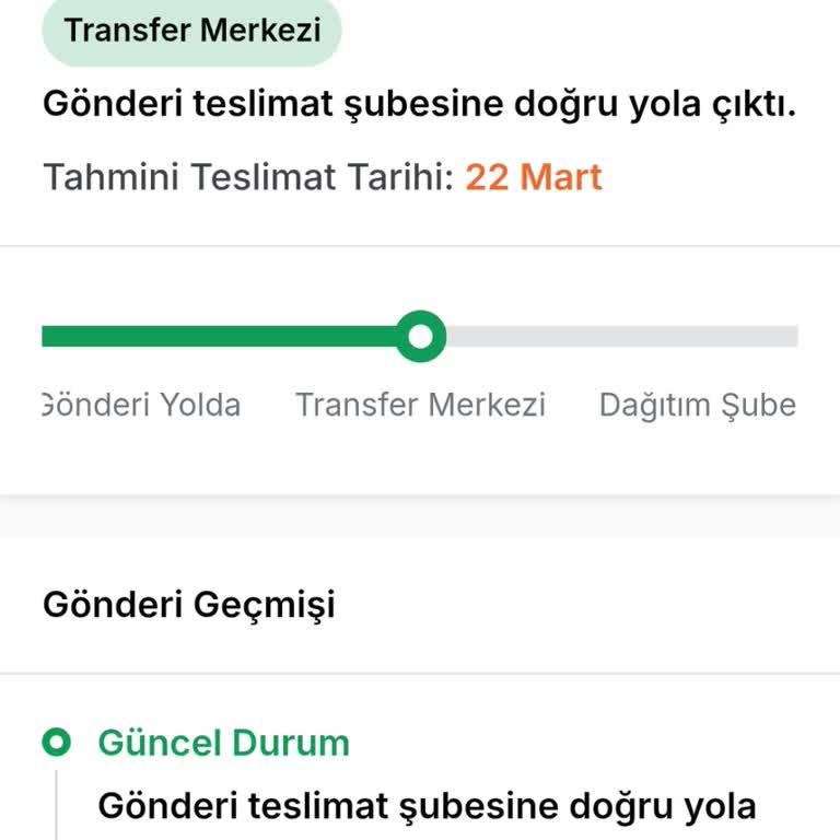 Geciken Paket Teslimatı Sorunu