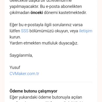 Beklenmedik Üyelik Ücreti Ve Bilgilendirme Eksikliği