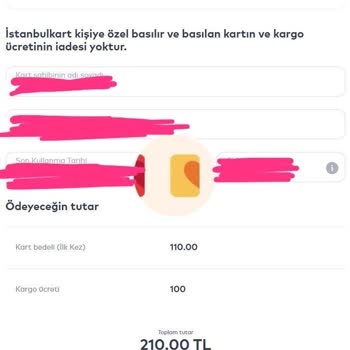 İstanbulkart Başvuru Sürecinde Sürekli Hata: Acil Çözüm Bekliyorum