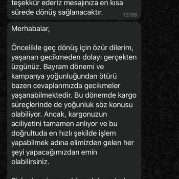 Moda Kaşmir Siparişim Neden Hala Kargoya Verilmedi?