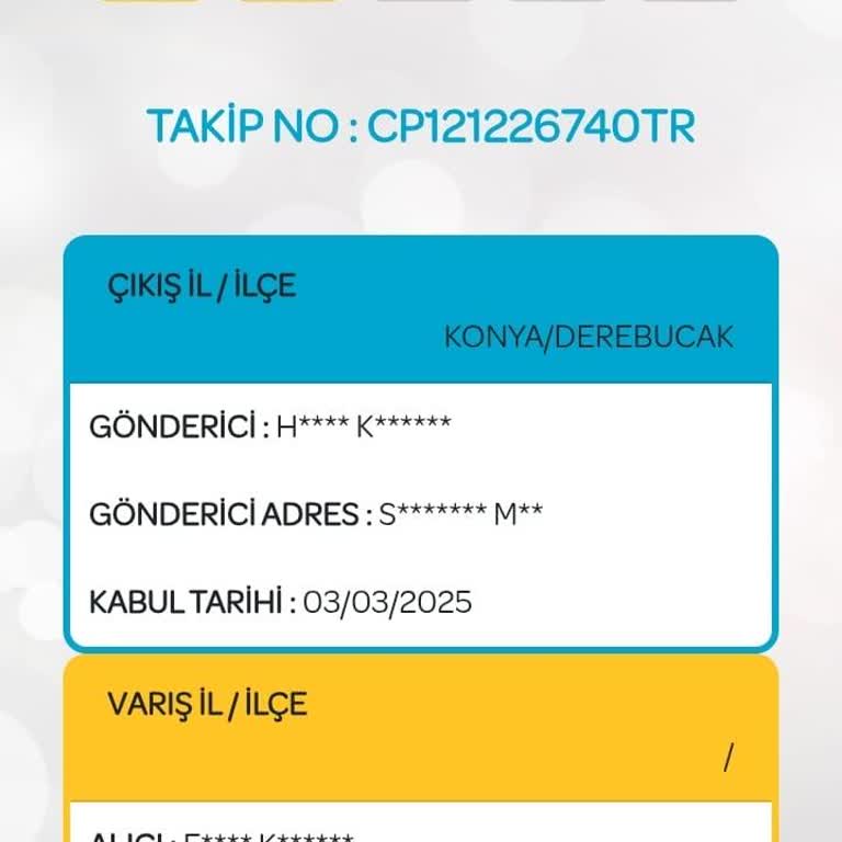 PTT Kargo Takip Sorunu Ve Gecikme