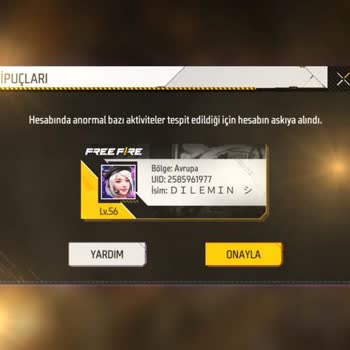 7 Yıllık Emeğimle Oluşturduğum Hesabım Askıya Alındı
