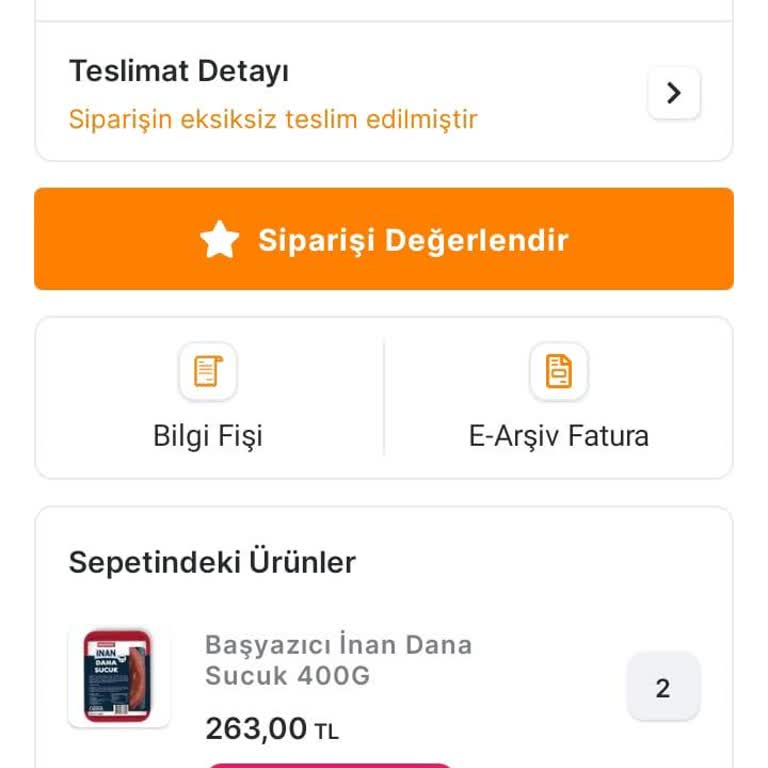 Bozuk Dana Sucuk Ve İade Sürecindeki Gecikme