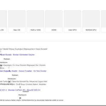 Google Alışveriş Sekmesinde Bozuk Grafik Sorunu