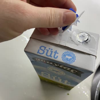Süt Kutusu Kapak Sorunu