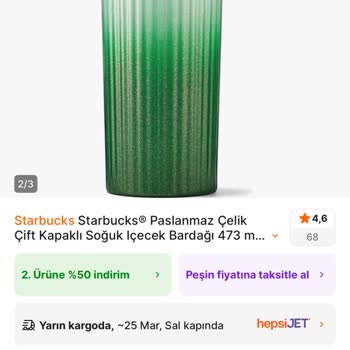 Starbucks Termosunda Eksik Kapak Hayal Kırıklığı