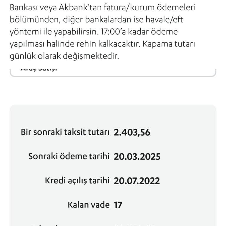 Kredi Kapatma İşleminde Gecikme Ve Ekstra Faiz Sorunu