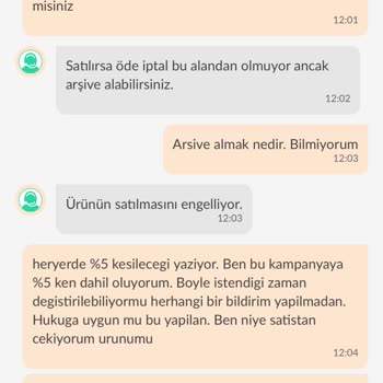 Dolap Uygulamasında Belirsiz Komisyon Kesintisi