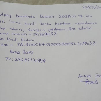 Fast Pay'deki Param Neden Yapı Kredi'ye Aktarılmıyor?