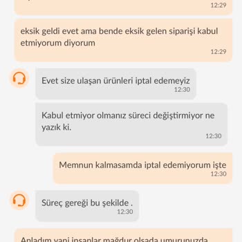 Eksik Ürün Ve Yanıltıcı Bilgilendirme İle Hayal Kırıklığı