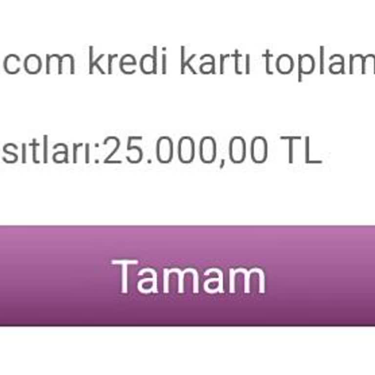 Yanlış Bilgilendirme İle Kısıtlanan Kredi Kartı
