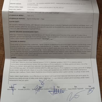 Poliçe İptali Ve İade Sorunu