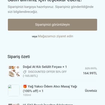 Hi-fit.co'dan Alışveriş Sonrası İletişim Sorunu