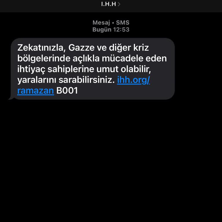 İzinsiz SMS Rahatsızlığı