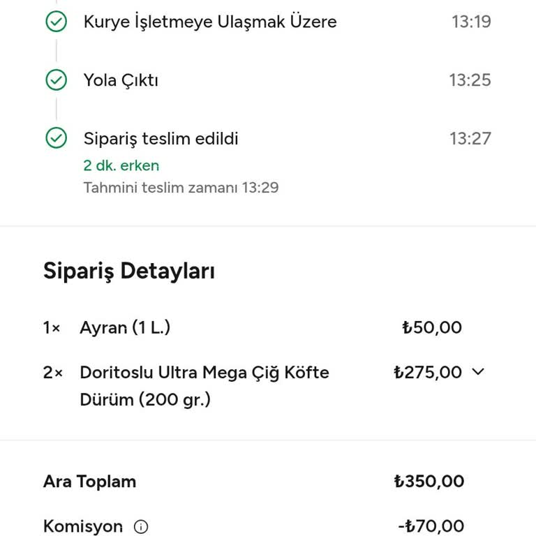 Yemeksepeti'nde Gizli Ücretler ve Hayal Kırıklığı