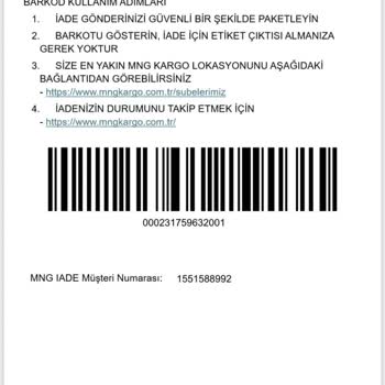 İade Edilen Ürünler İçin 6250 TL İade Edilmedi