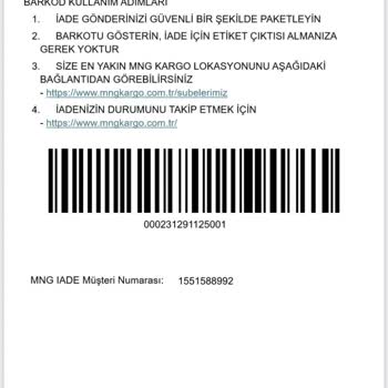 İade Edilen Ürünler İçin 6250 TL İade Edilmedi