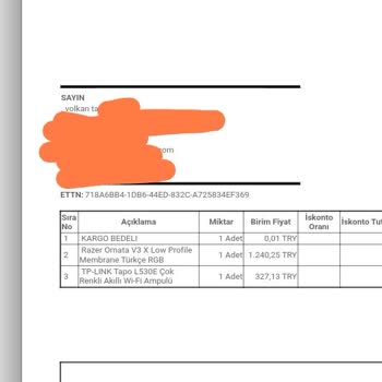 Siparişin Teslim Edilmemesi Ve Kargo Sorunu