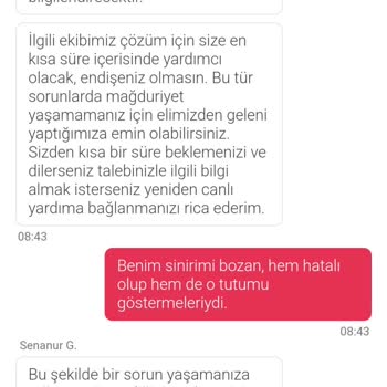 Eksik Sipariş Ve Kötü Müşteri Hizmeti Deneyimi