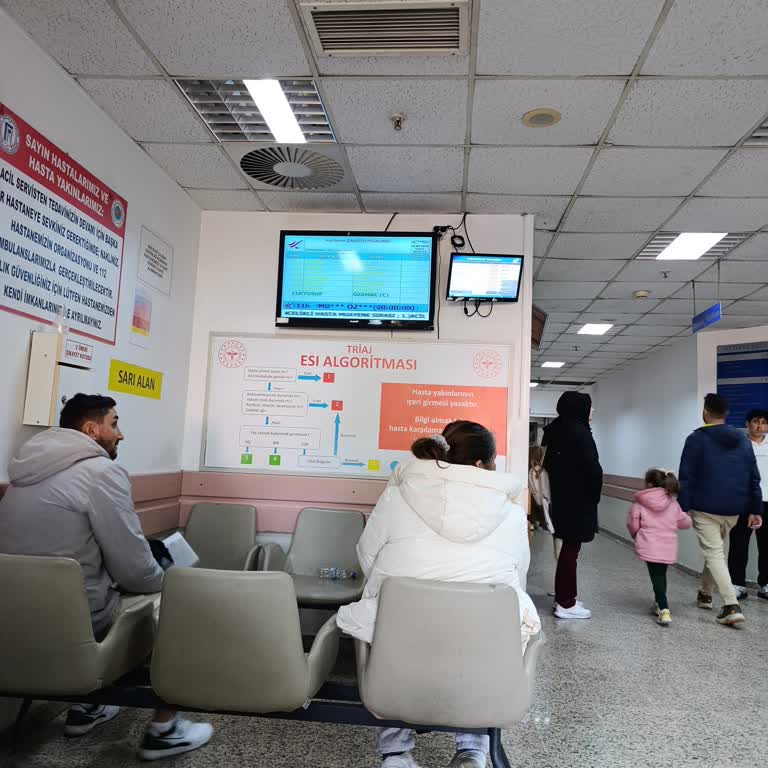 Acil Serviste Uzun Bekleyiş Ve Doktor Eksikliği