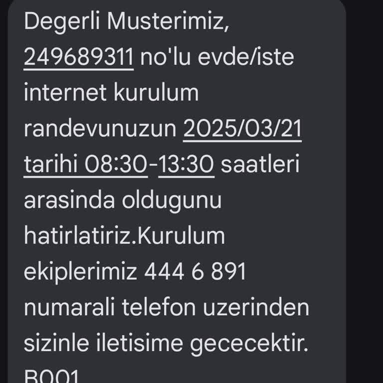 Tivibu Kurulumunda İletişim Sorunu Ve İptal Süreci