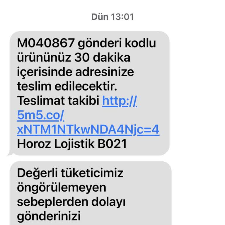 Horoz Lojistik Teslimat Sorunu: Adres Yetersizliği Bahane