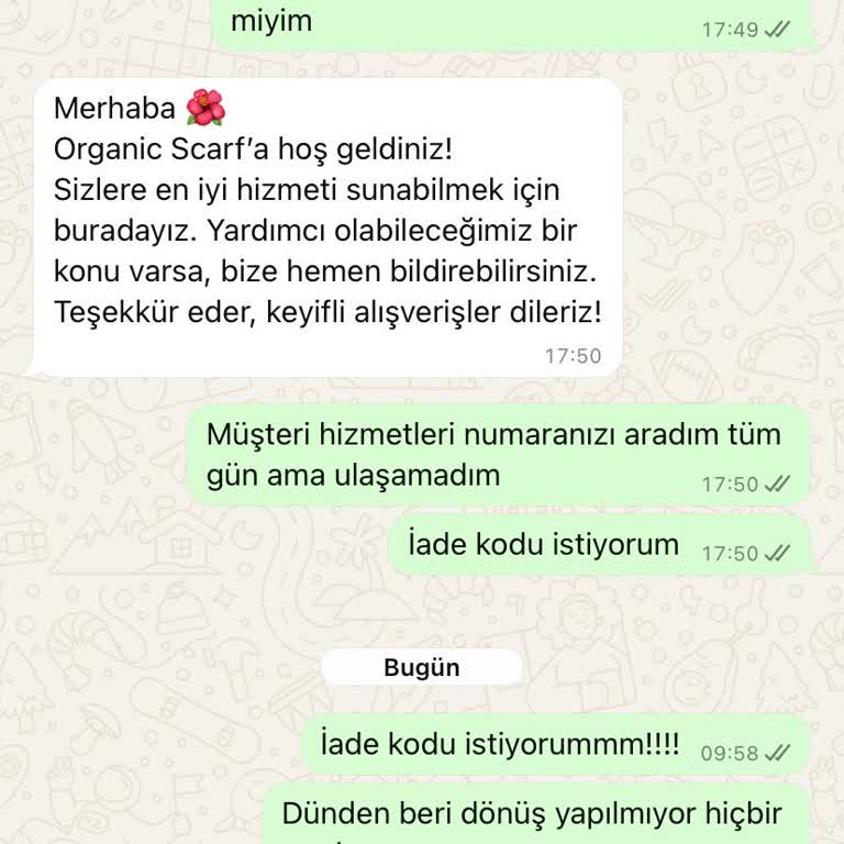 Ulaşılamayan Müşteri Hizmetleri Ve Kalitesiz Ürün Sorunu