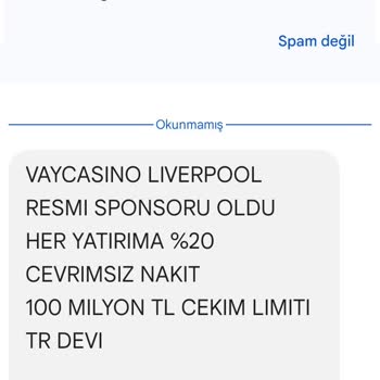 Vaycasino Sürekli Gelen SMS'lerden Bıktım