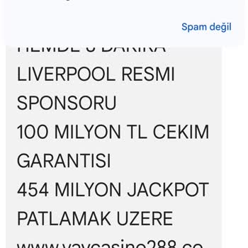 Vaycasino Sürekli Gelen SMS'lerden Bıktım